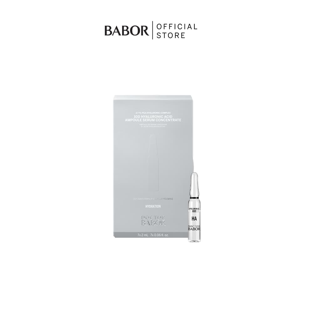 DOCTOR BABOR 10D Hyaluronic Acid Ampoule Serum Concentrate - Hyaluronic Acid