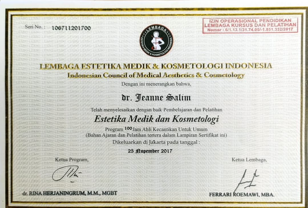 certification