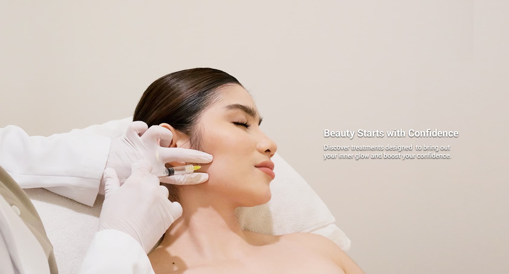 Beauty Starts<br /> With Confidence